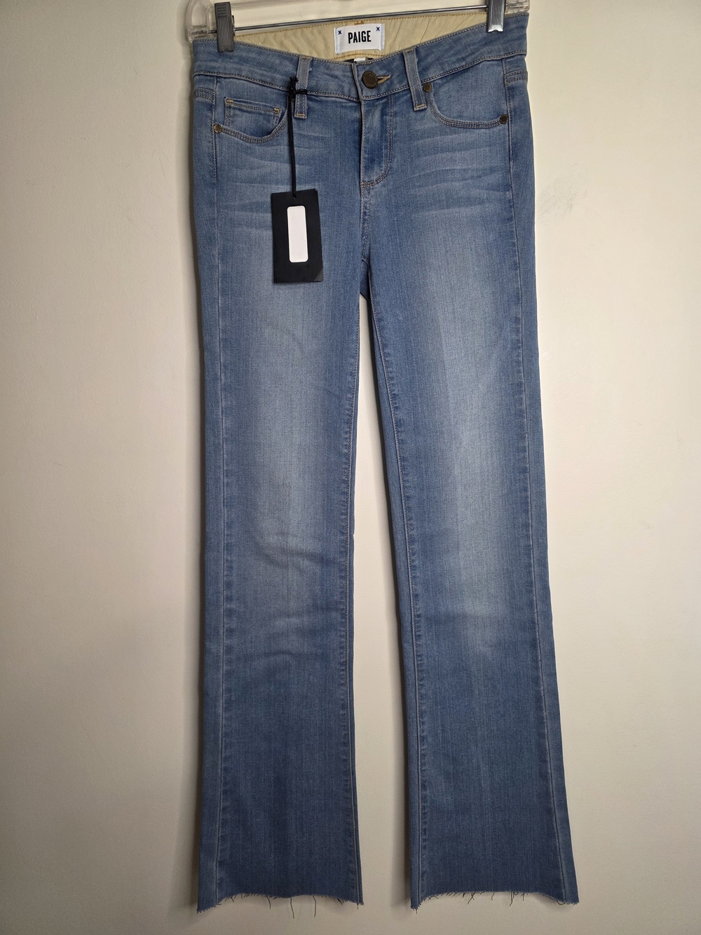 PAIGE Lou Lou Mid Rise Skinny Flare